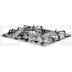 Встраиваемые газовые панели Kuppersberg FS 73 X, 4 конфорки, нерж. сталь, фото7