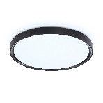 Потолочный светодиодный светильник Ambrella light FZ1248 BK черный IP54 30W 5000K D380*60 (Без ПДУ), фото8