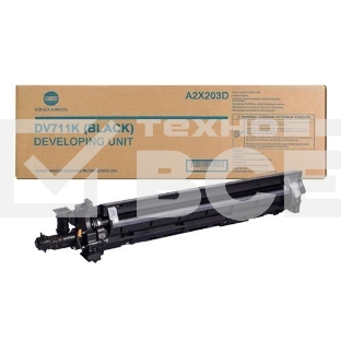 Блок проявки Konica-Minolta bizhub C654/754/Pro C754 черный DV-711K