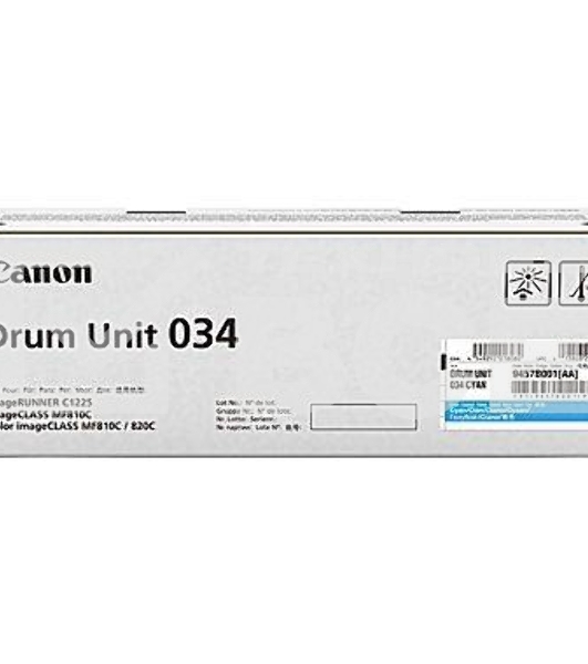Фотобарабан Canon C-EXV034C cyan голубой, 34000 стр, для iR C1225/iF