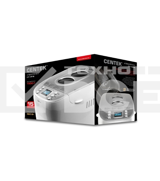 Хлебопечь Centek CT-1415 белый