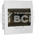Бокс ЩРВ-П-8 мод. встраив. пластик IP41 GENERICA IEK MKP12-V-08-41-G, фото 1