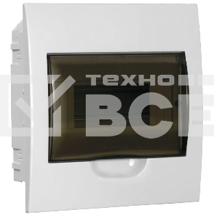 Бокс ЩРВ-П-8 мод. встраив. пластик IP41 GENERICA IEK MKP12-V-08-41-G