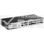 Неуправляемый коммутатор D-Link DGS-1024D с 24 портами 10/100/1000Base-T и функцией энергосбережения, фото 1