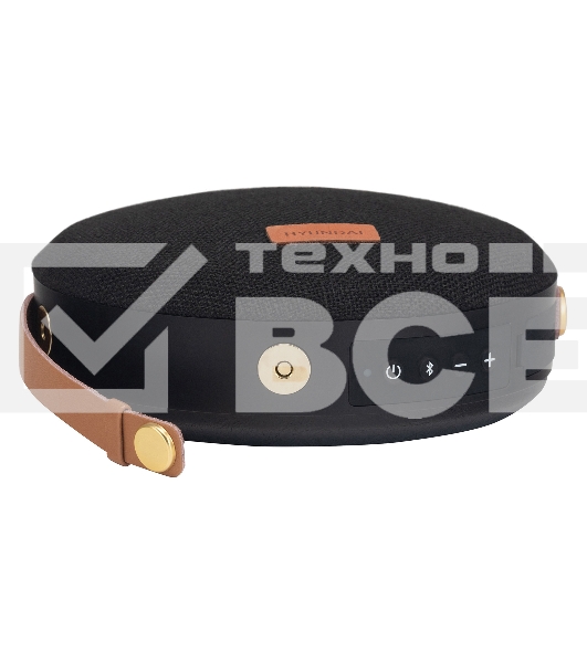 Колонка портатитвная Hyundai H-PAC500 черный 8W 1.0 BT/3.5Jack 10м 2200mAh