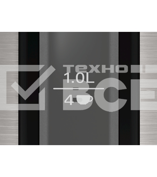 Чайник электрический Bosch TWK3P420 1.7л. 2400Вт черный (корпус: нержавеющая сталь)