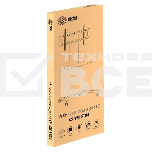 Стойка для телевизора Cactus CS-ST04 черный 37