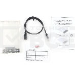 Внешний корпус для HDD/SSD AgeStar 3UB2P4C SATA III пластик прозрачный 2.5