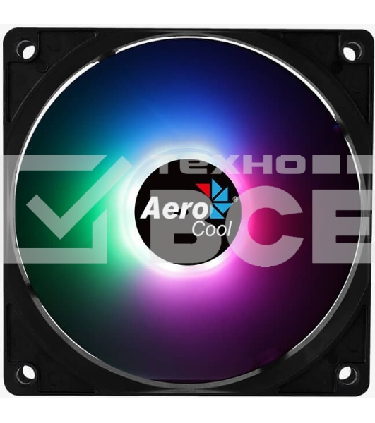Вентилятор для корпуса Aerocool / Formula Frost 12 черный, 120 мм, 1000 об/мин, 23.7 дБ, 3 pin