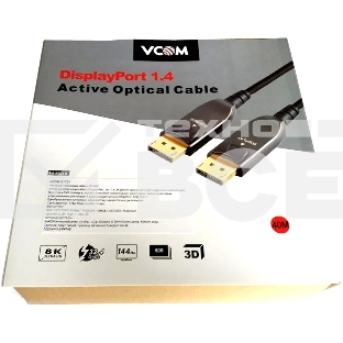 Активный оптический кабель VCOM D3751-40M DP1.4 32GBs/8K@60Hz 40м <D3751-40M>