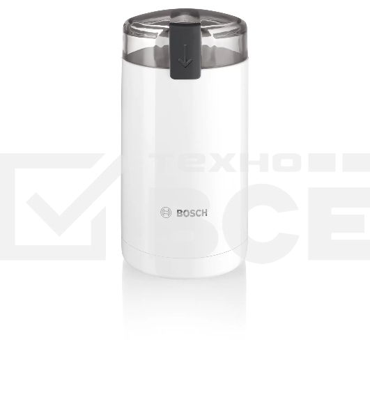 Кофемолка Bosch TSM6A011W 180Вт сист.помол.:ротац.нож вместим.:75гр белый