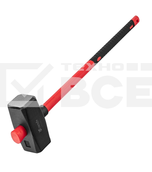 Кувалда Matrix 10000 г, фибергласовая обрезиненная рукоятка