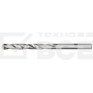 Сверло по металлу Matrix, 1,0 мм, полированное, HSS, 10 шт. цилиндрический хвостовик