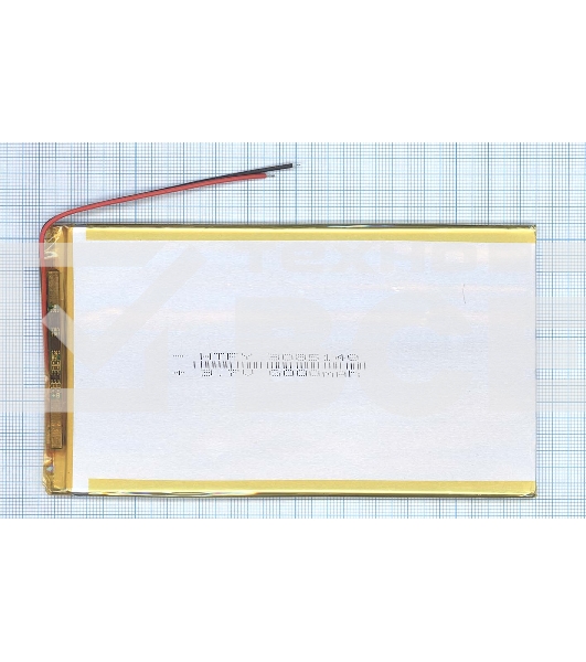 Аккумулятор Li-Pol (батарея) 3*85*148мм 2pin 3.7V/6000mAh
