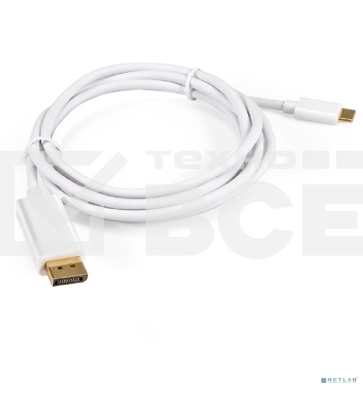 Кабель-адаптер Type C-DP ExeGate EX-CM-DP20M-1.0 (USB Type C/20M, 1,0м)