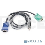 Кабель KVM ATEN 2L-5205U USB(тип А Male)+HDB15(Male) (-) SPHD15(Male) 5,0м., черный., фото4