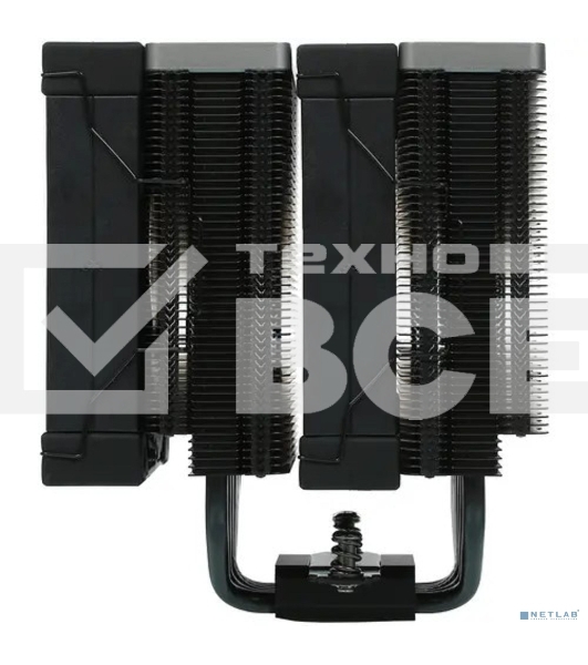 Кулер для процессора DEEPCOOL AK620 ZERO DARK черный, 120 мм, алюминий/медь, 1850 об/мин, 28 дБ, 4 pin, 260 Вт, 160 мм