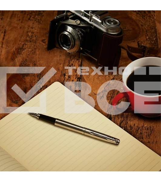 Набор ручек Parker Jotter Core FK61 (CW2093258) Stainless Steel CT сталь нержавеющая подар.кор. ручка перьевая, ручка шариковая