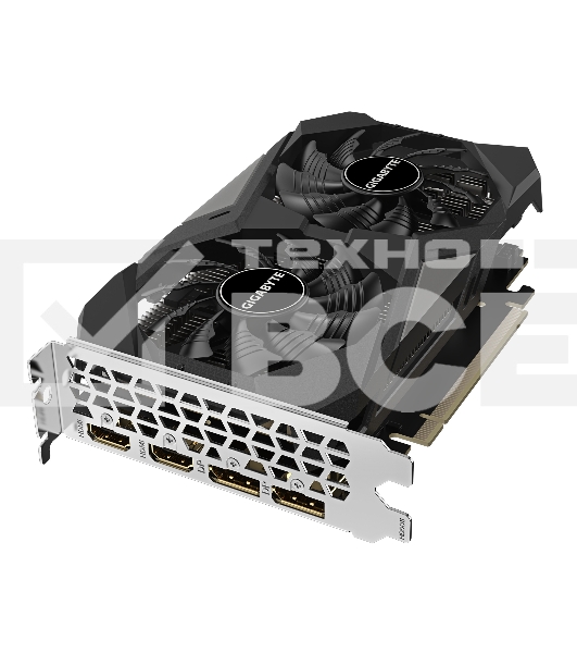 Видеокарта Gigabyte GV-N3050WF2OCV2-6GD PCI-E 4.0 96bit GDDR6 1470/14000 HDMIx2 DPx2 HDCP Ret