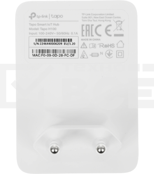 Центр управления умным домом TP-Link Tapo H100