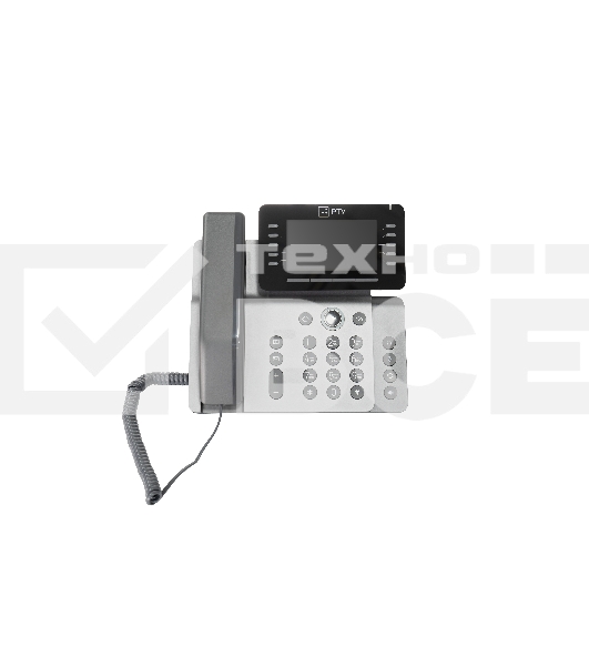 SIP телефон Сател T25P-RU, 20 линий, 2х10/100/1000, 4,3' цветной дисплей 480x272, POE, 45 DSS клавиш