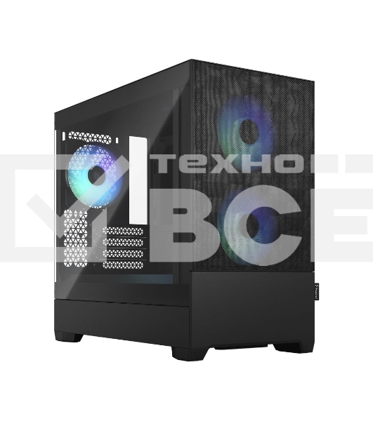 Компьютерный корпус Fractal Design Pop Mini Air RGb черный TG Clear Tint FD-C-POR1M-06