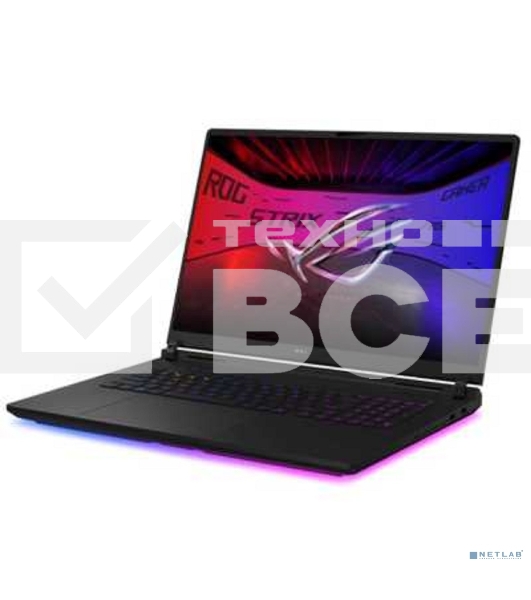 Ноутбук Asus ROG Strix Scar 18 G835LW-SA112W черный Core Ultra 9 275HX 32Gb SSD 1Tb NVIDIA GeForce RTX 5080 16Gb 18