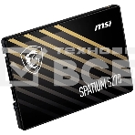 Накопитель SSD MSI SPATIUM S270, 480Gb, 2.5', SATA III, R/W 500/450, фото12