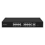 Коммутатор GIGALINK GL-SW-F005-16P, 16×100 Мбит/с PoE + 2×1 Гбит/с + 1×1 Гбит/с SFP, неуправляемый, фото4