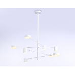 Подвесной светодиодный светильник Ambrella light FL51688/8 WH белый 3000K/4200K/6400K 48W D900*1000 (Без ПДУ), фото3