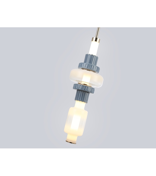 Светильник Ambrella light LH53121 GD/WH/GB золото/белый/серо-синий 19W 3000K D160*1880