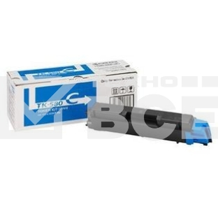 Картридж лазерный Kyocera TK-580C (1T02KTCNL0) голубой для FS-C5150DN 2800 стр.