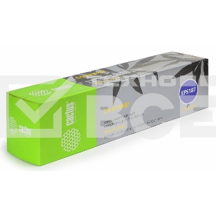 Картридж лазерный Cactus CS-EPS187 желтый (4000 стр) для Epson AcuLaser C1100/C1100N/CX11/CX11N/CX11NF/CX11NFC