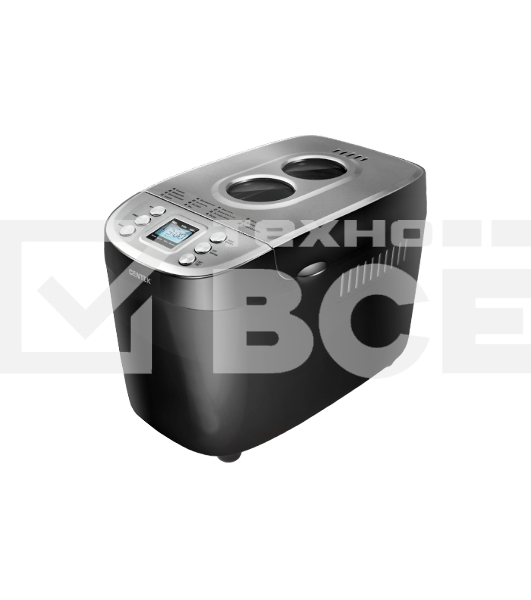 Хлебопечь Centek CT-1415 (черн) 1500 г БОЛЬШОЙ ОБЪЁМ, 860Вт, 15 программ, таймер, LCD, окошко