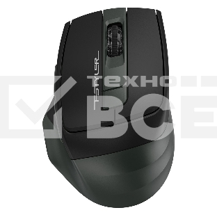 Мышь беспроводная A4Tech Fstyler FB35 зеленый/черный, 2000 dpi, радиоканал, Bluetooth, USB, кнопки - 6