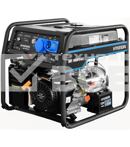 Генератор бензиновый HYUNDAI HHY 7020FE ATS 5.5кВт