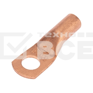 Наконечник медный ТМ 50-12-11 (50мм² - Ø11мм) (в упак. 50 шт.) Rexant