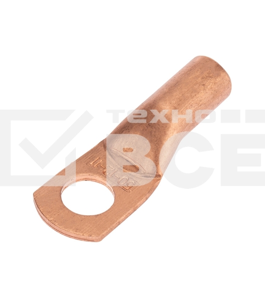 Наконечник медный ТМ 50-12-11 (50мм² - Ø11мм) (в упак. 50 шт.) Rexant