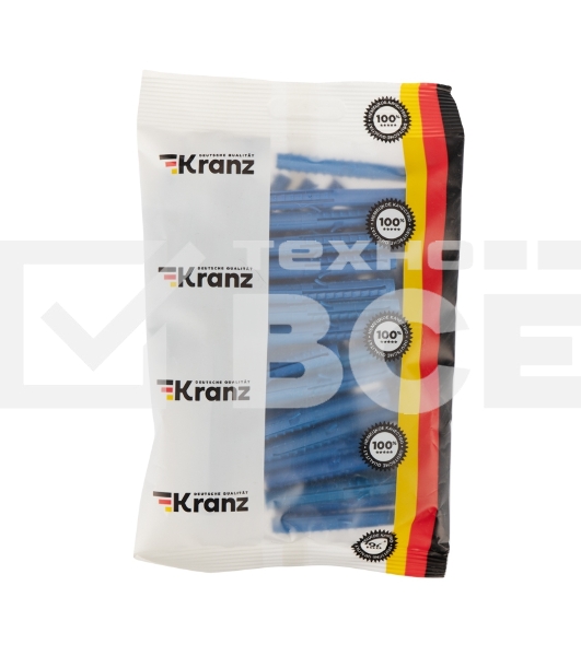 Дюбель распорный KRANZ 8х80, синий, пакет (50 шт./уп.)