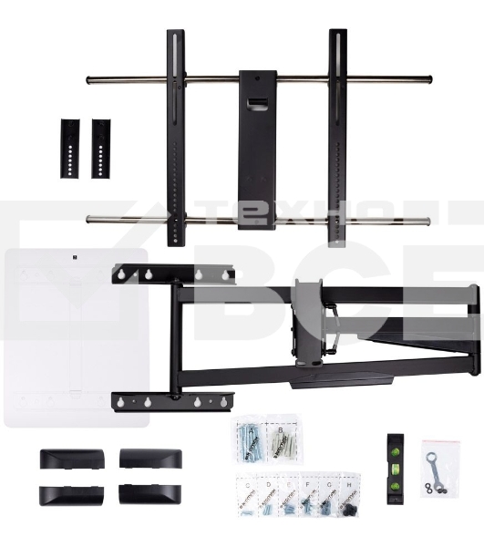 Кронштейн для телевизора Kromax ATLANTIS-120 black 1 шт/уп. 40