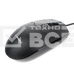 Мышь проводная Gembird MOP-430 черный, 1600 dpi, USB, кнопки - 4, фото 1