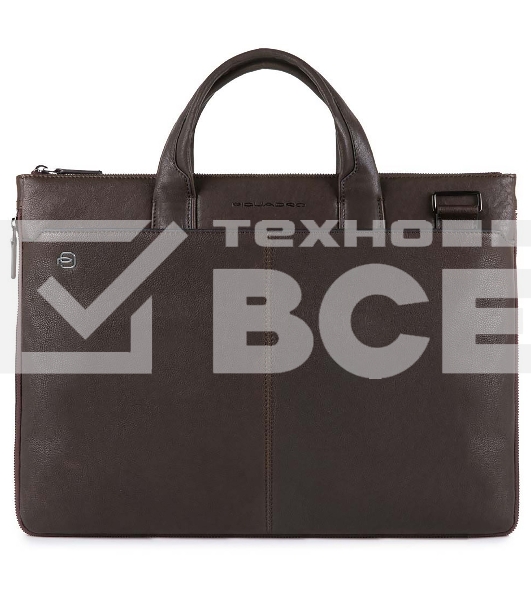 Сумка мужская Piquadro Black Square CA4021B3/TM, темно-коричневый, натур.кожа