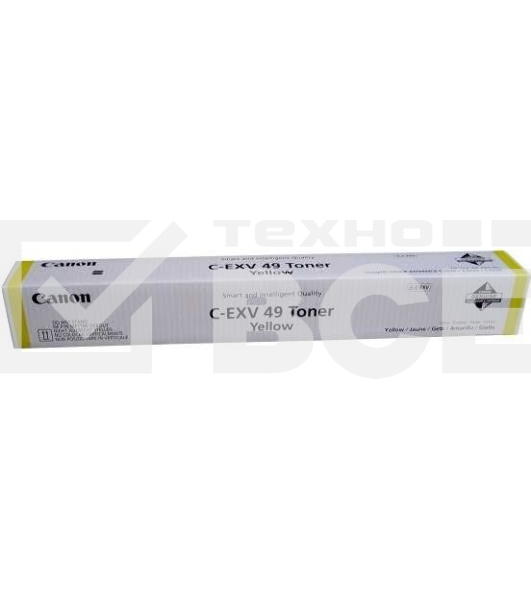 Картридж лазерный Canon C-EXV49Y (8527B002) желтый (19 000 стр.) для iR-ADV C33xx