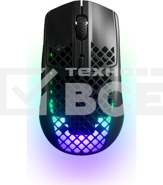 Мышь беспроводная Steelseries Aerox 3 серый оптическая (18000dpi) BT/Radio USB