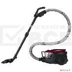 Пылесос Samsung VC18M31A0HP бордовый/черный, 380/1800 Вт, уборка сухая, пылесборник контейнер 2 л, фото16