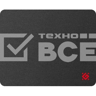 Коврик для мышки DEFENDER BLACK ONE 50016