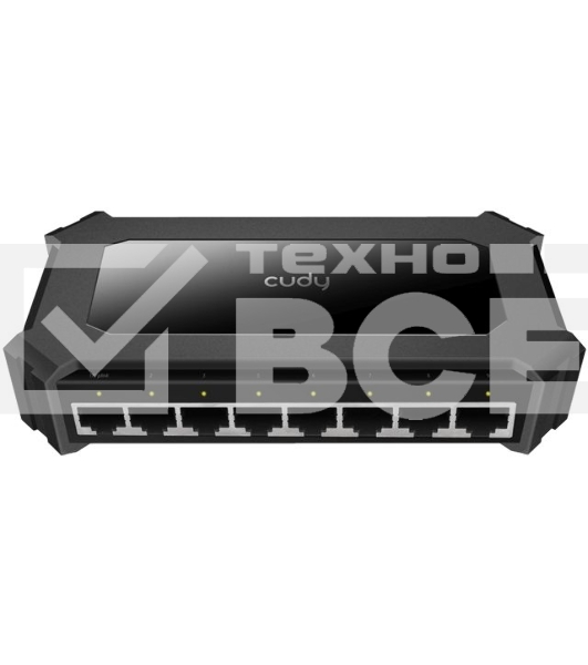 Коммутатор Cudy GS108D (L2) 8x1Гбит/с неуправляемый