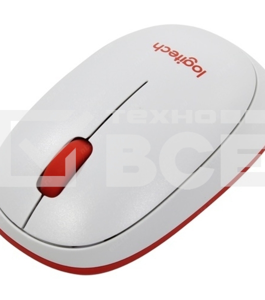 Клавиатура + мышь Logitech Wireless Combo MK 240 Nano White-red 920-008212