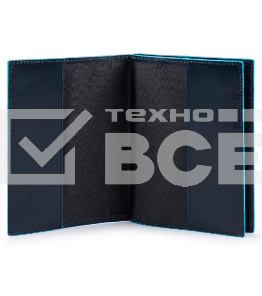 Обложка для документов Piquadro Blue Square PP5246B2R/BLU2 синий натур.кожа