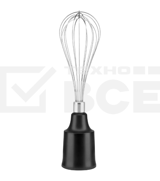 Погружной блендер KitchenAid 5KHBV83EBM с аксессуарами, матовый черный